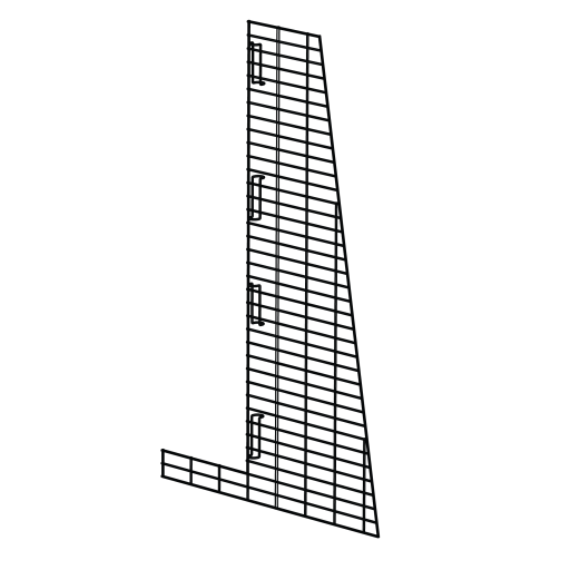 Cube mk2 looppaneel voorhelft (064.1070)