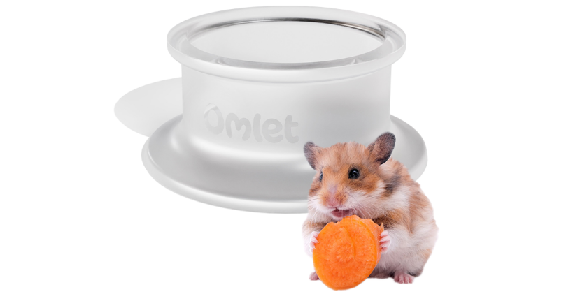 Hamster schaal door Omlet