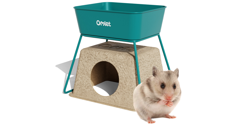 Hamster zandbad door Omlet