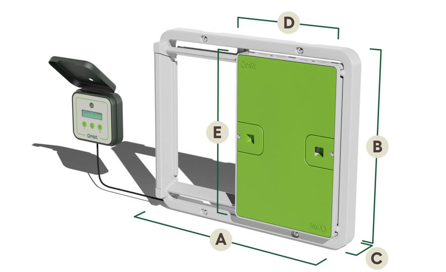 Afmetingen smart Autodoor 