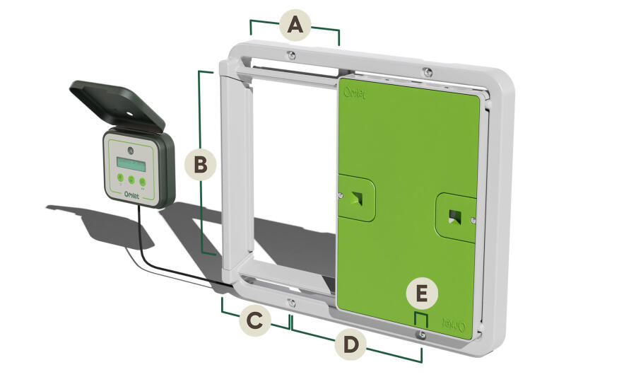 Afmetingen smart Autodoor 